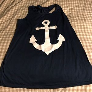 Anchor tank top
