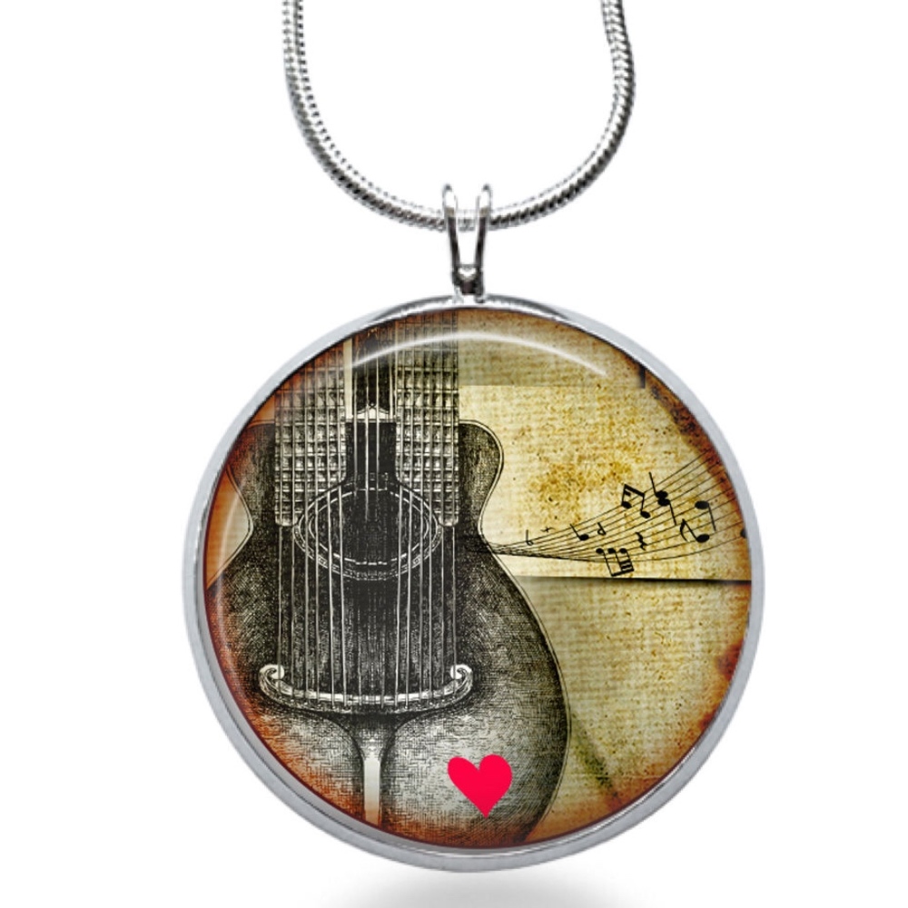 Guitar Necklace