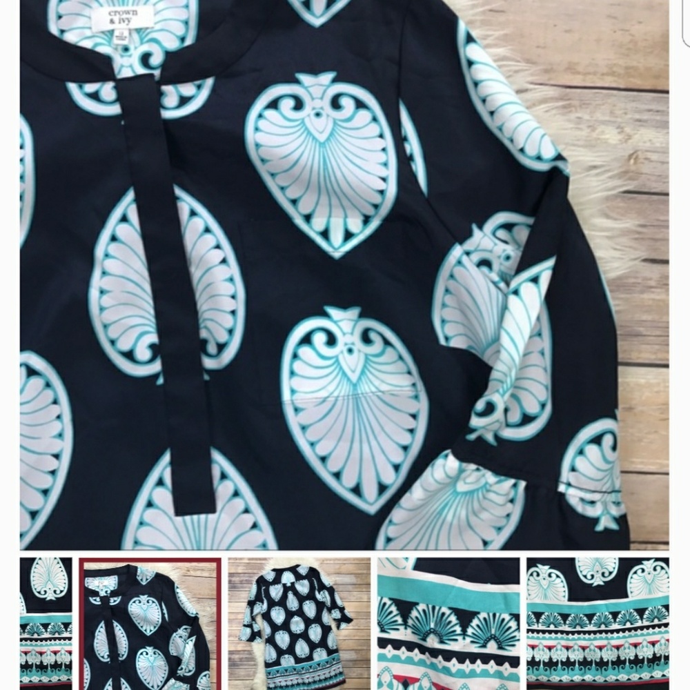 Bundle 2/$26-Crown & Ivy long sleeve dress