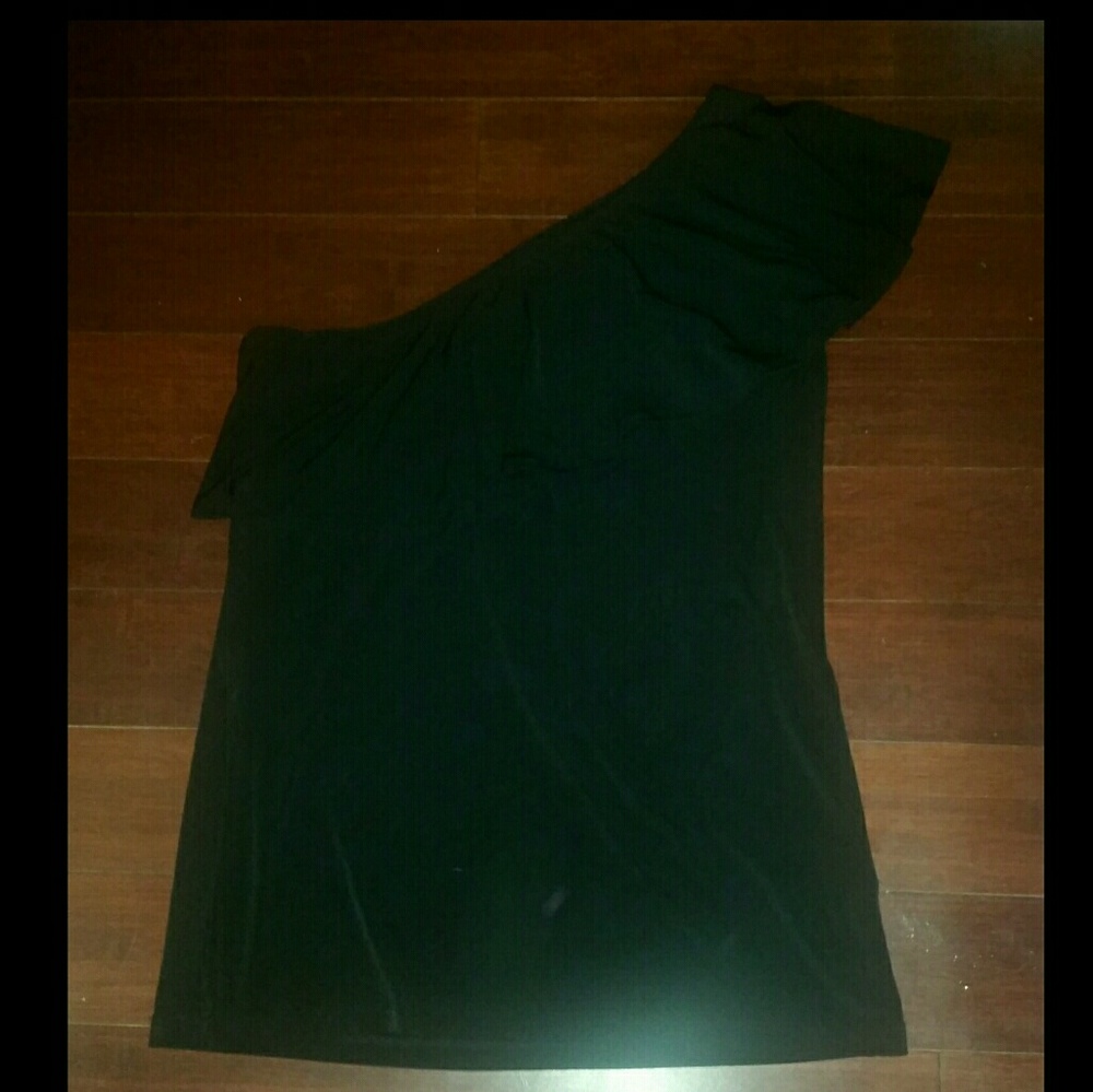 INC one shoulder top