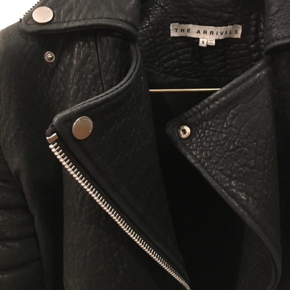 The Arrivals Rainer Leather Moto Jacket - Picture 3 of 8