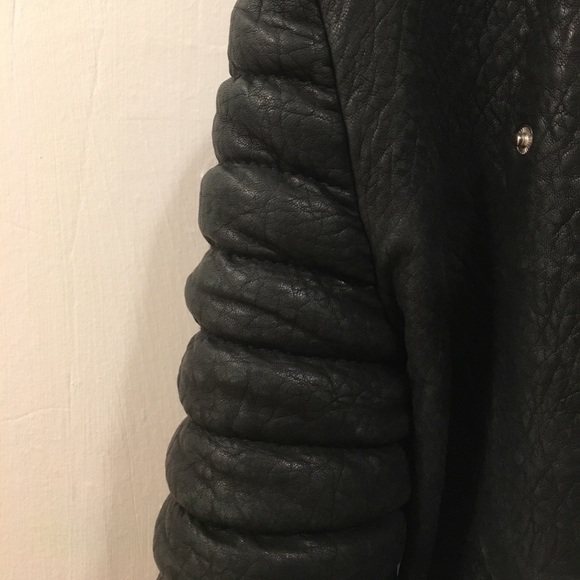 The Arrivals Rainer Leather Moto Jacket - Picture 4 of 8