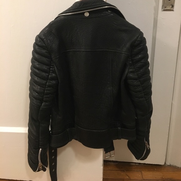 The Arrivals Rainer Leather Moto Jacket - Picture 5 of 8