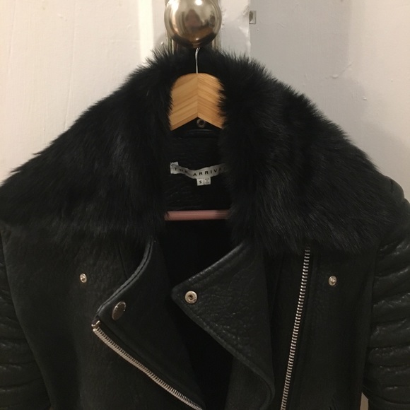 The Arrivals Rainer Leather Moto Jacket - Picture 6 of 8