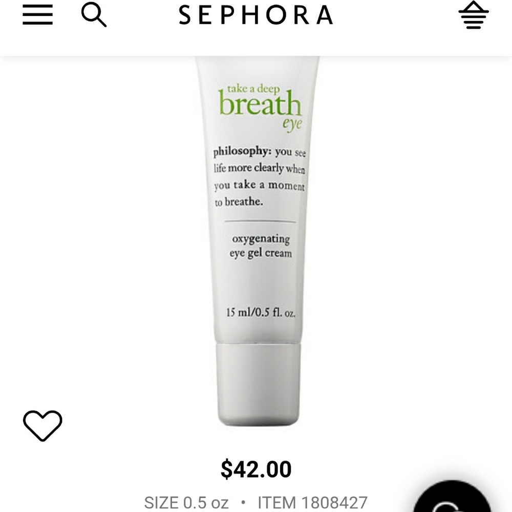 Philosophy Eye Cream