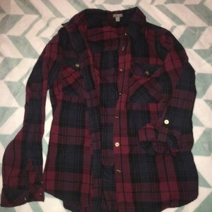 Long sleeve flannel
