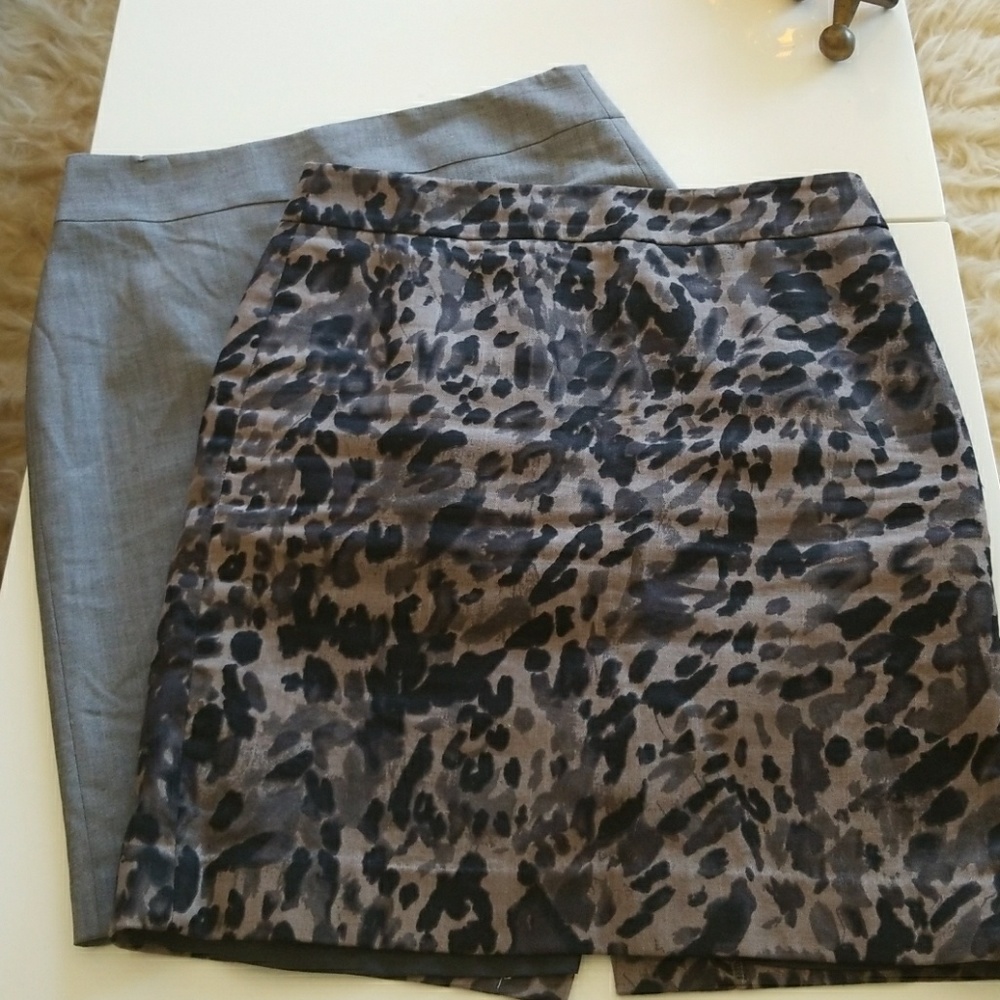 Ann Taylor and Banana Republic pencil skirts