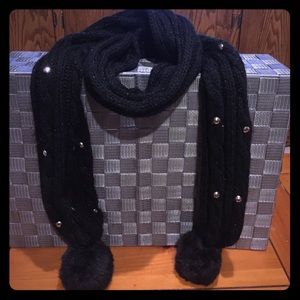 Black Winter Scarf