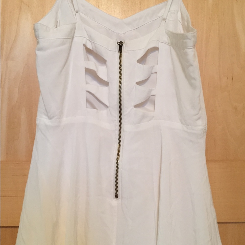 White summer dress
