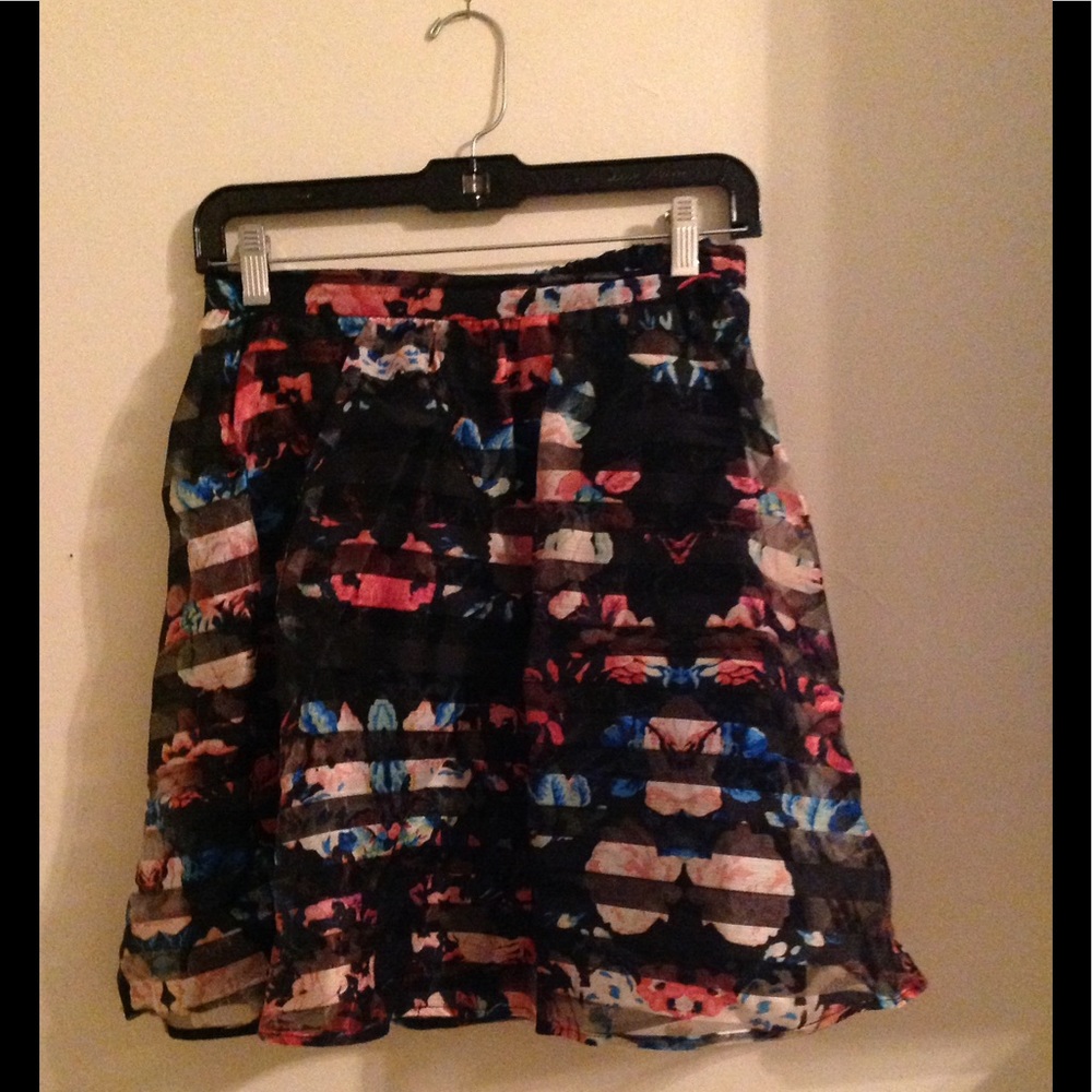Lovely floral high waisted target skirt!