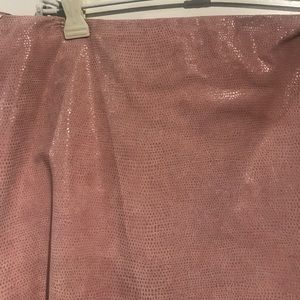 H&M Skirts - NWT pink leather skirt H&M sz 14 H&M Skirts - NWT pink leather skirt H&M sz 14
