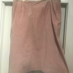 H&M Skirts - NWT pink leather skirt H&M sz 14 H&M Skirts - NWT pink leather skirt H&M sz 14
