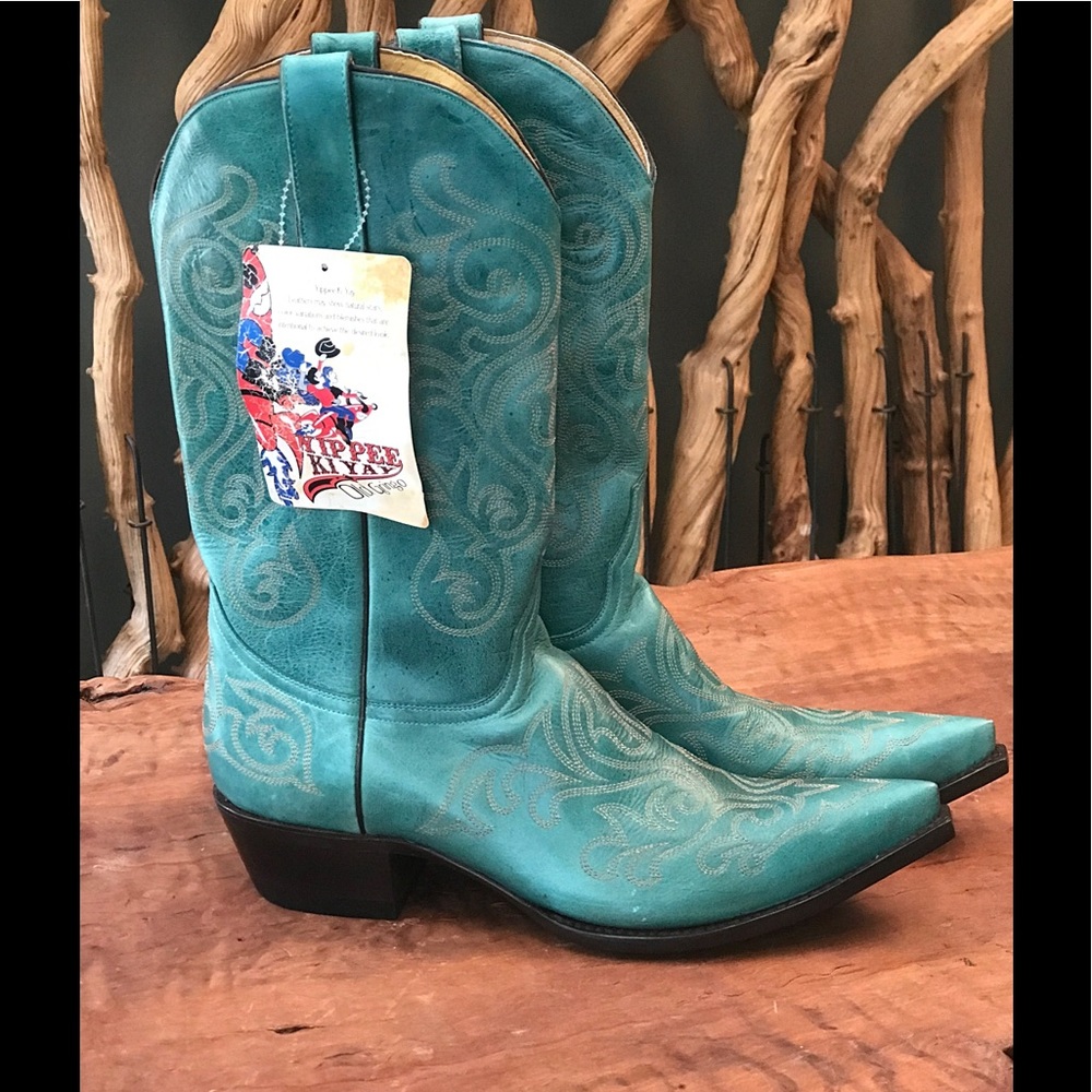 OLD GRINGO Turquoise Cowgirl Boots