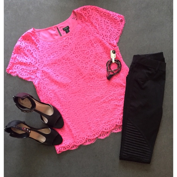 Women’s Black Moto Leggings Pants - Picture 2 of 5