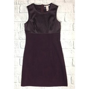 Vintage Purple Faux Suede Sleeveless Mini Dress Vintage Purple Faux Suede Sleeveless Mini Dress
