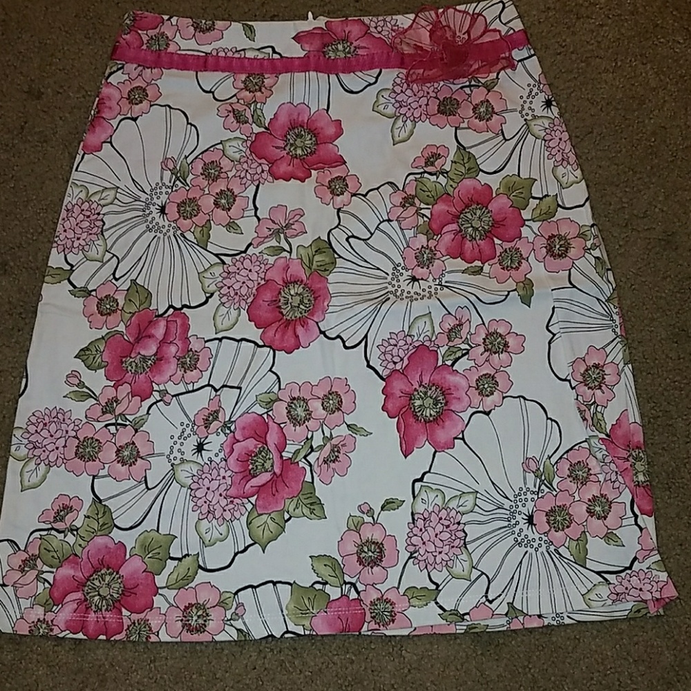 Floral skirt