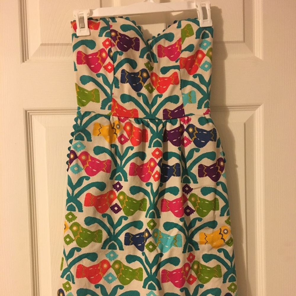 Judith March Aztec Bird dress