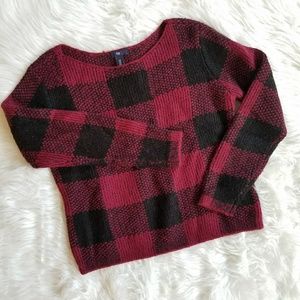 Gap Plaid Sweater