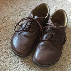 Men's Brown Leather Birkenstock Loafers