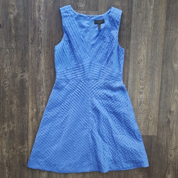J. Crew Dresses & Skirts - J crew Blue Sleeveless Dress - size 8