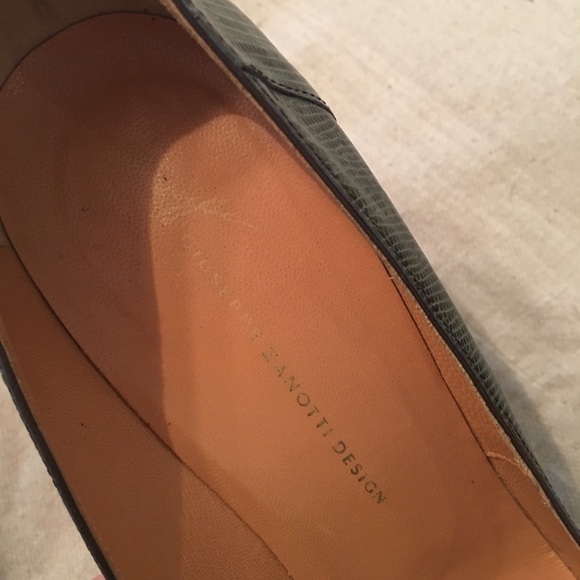 Giuseppe Zanotti lizard embossed Heels - Picture 2 of 4