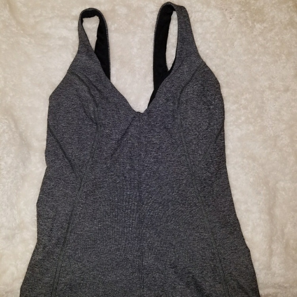 Lululemon Grey Tank, Size 2