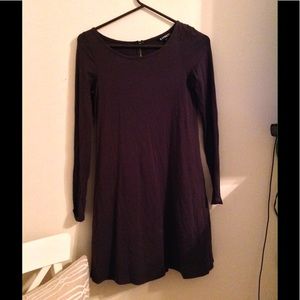 Dark grey long sleeved dress!