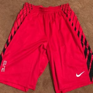 Men's large Nike elite basketball shorts