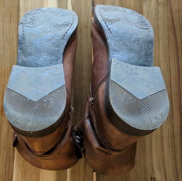 Leather ankle boots - Picture 7 of 8