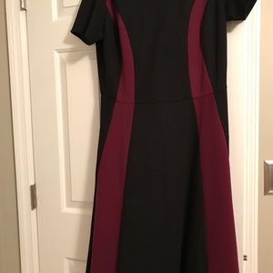 Black & merlot midi dress π Black & merlot midi dress π
