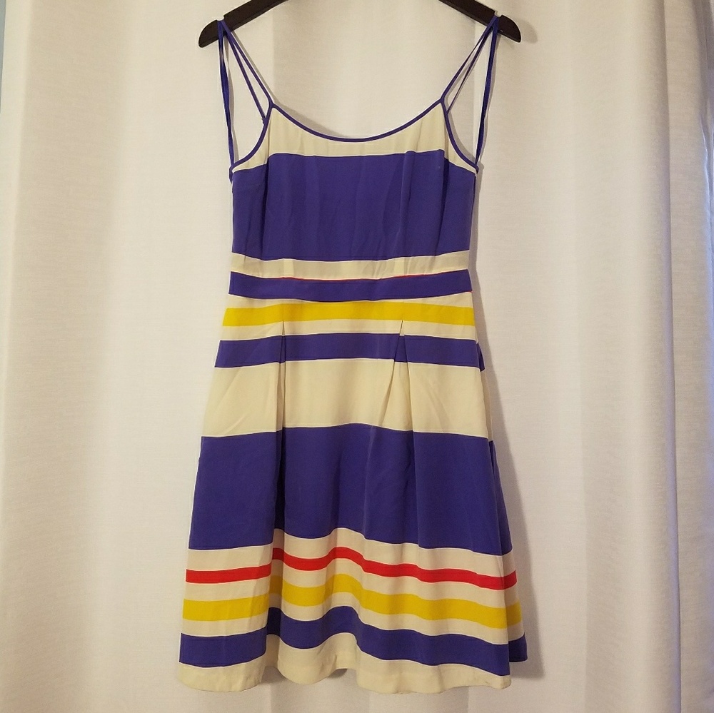 Fiji striped silk dress, Juicy Couture