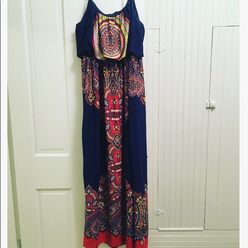 Boho maxi dress