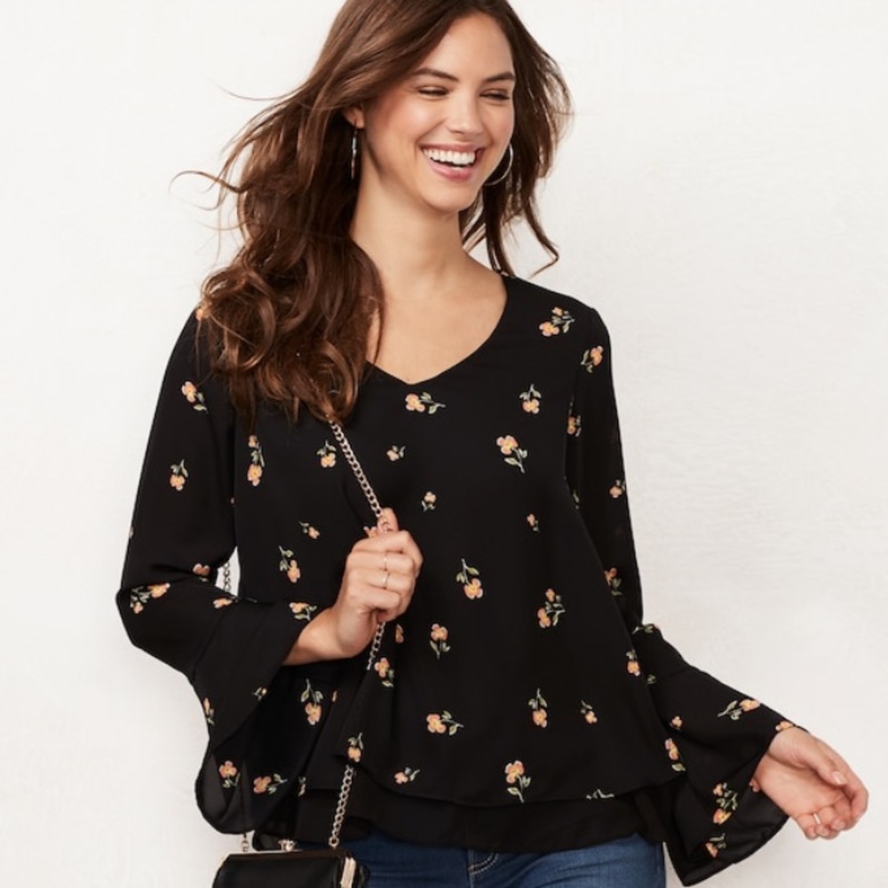 LC Lauren Conrad Layer Top