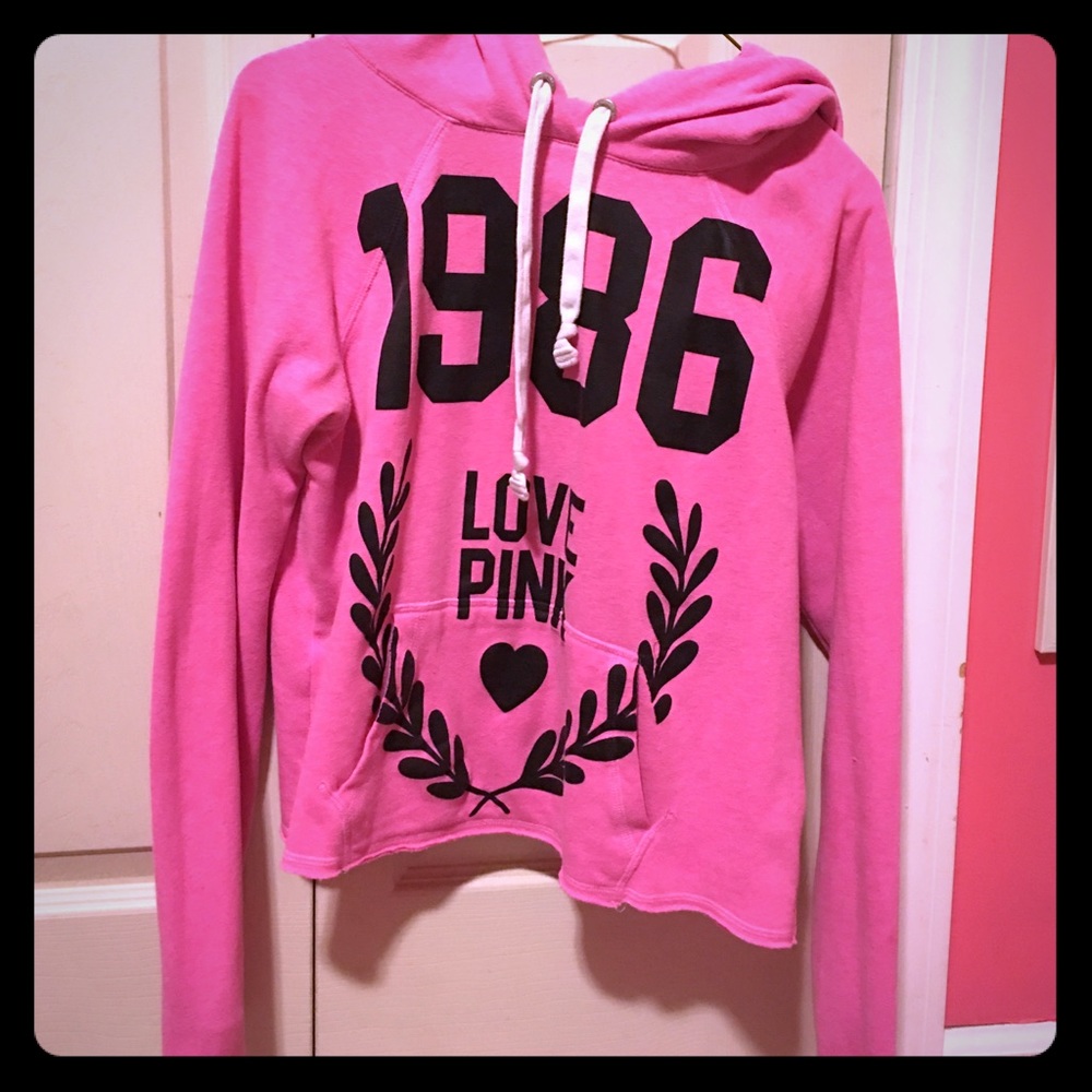 Pink hoodie