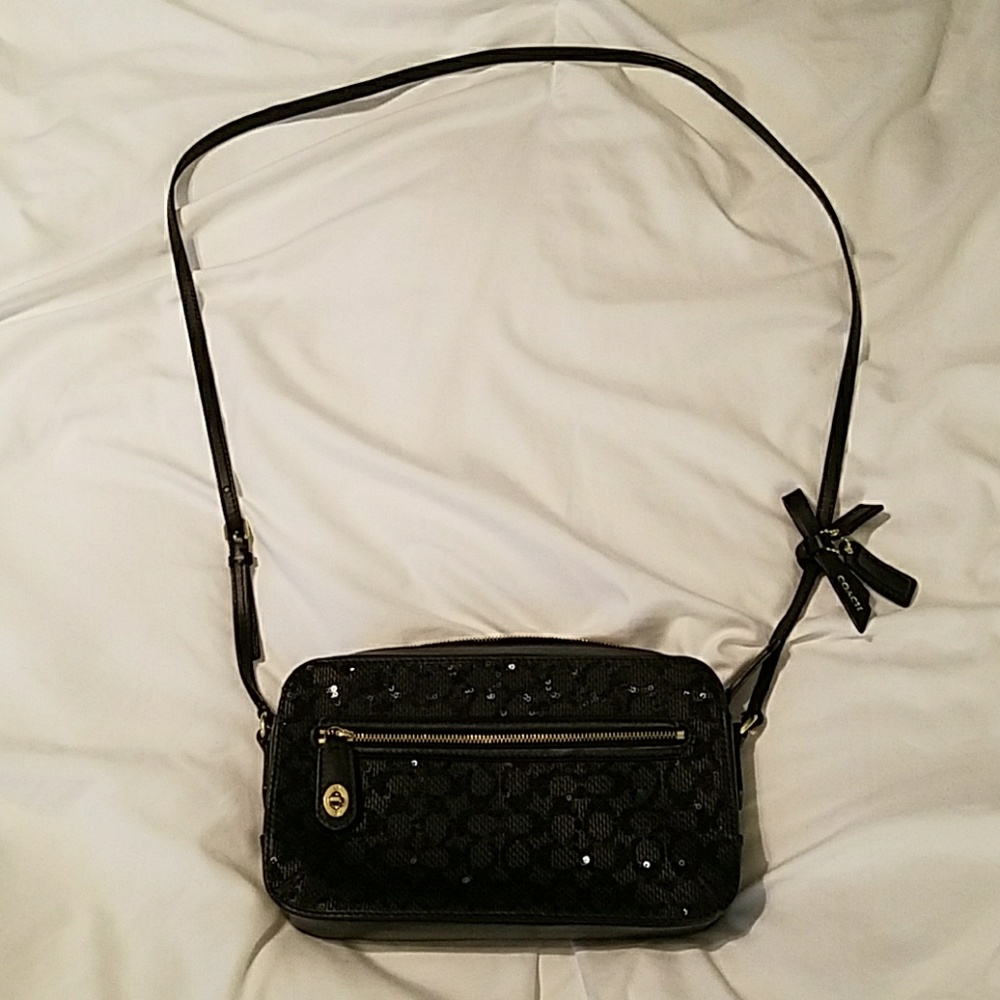 Coach sequin crossbody
