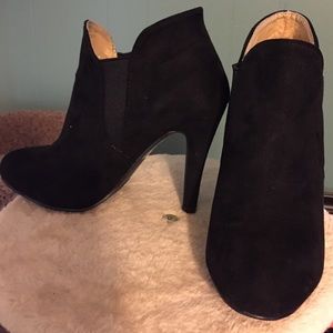 Suede Bootie