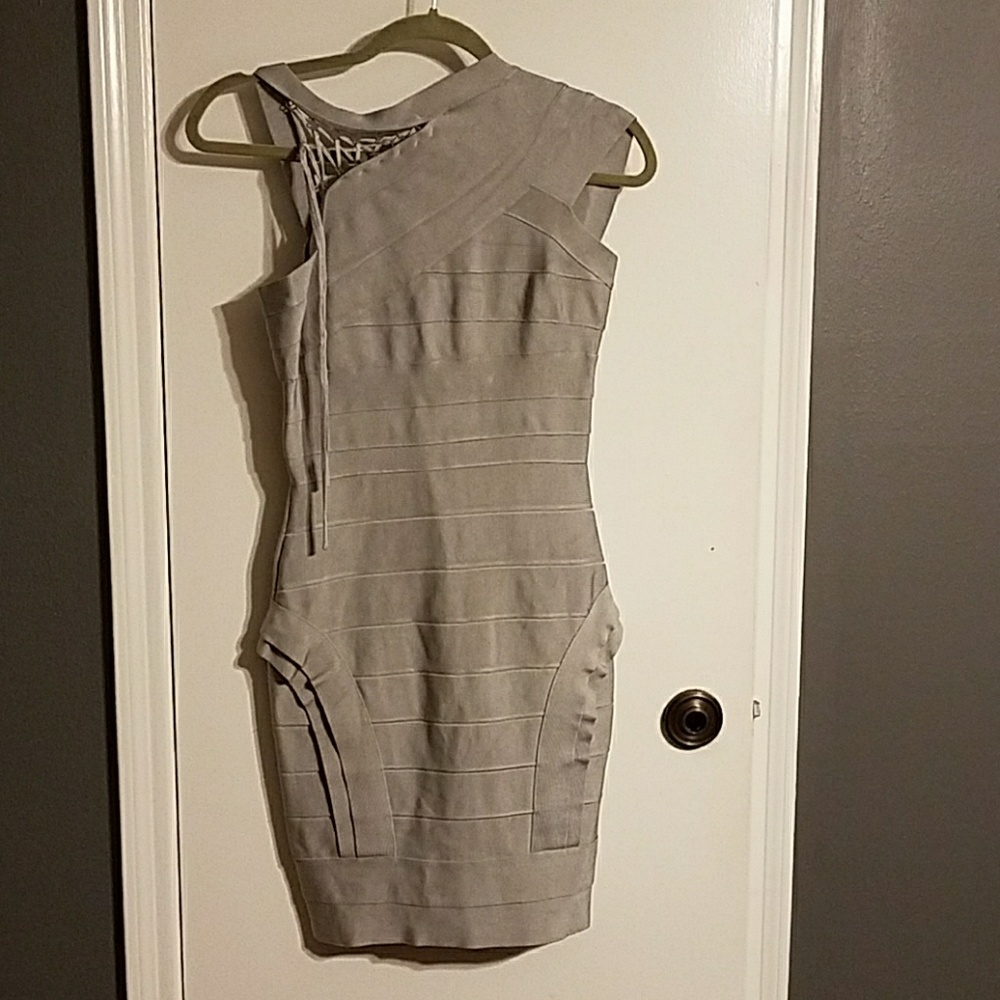 Banded  Dress