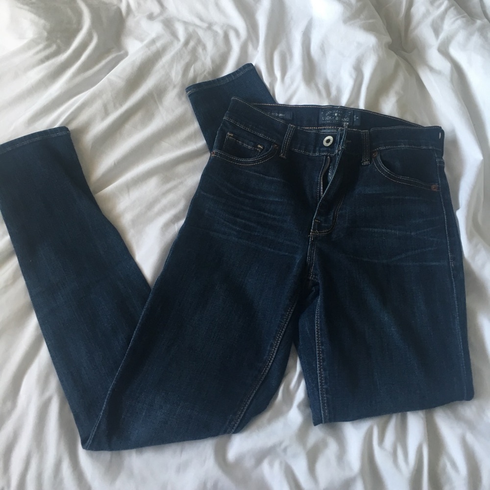 Lucky Bridgette Skinny Jeans--Like New - Picture 7 of 7