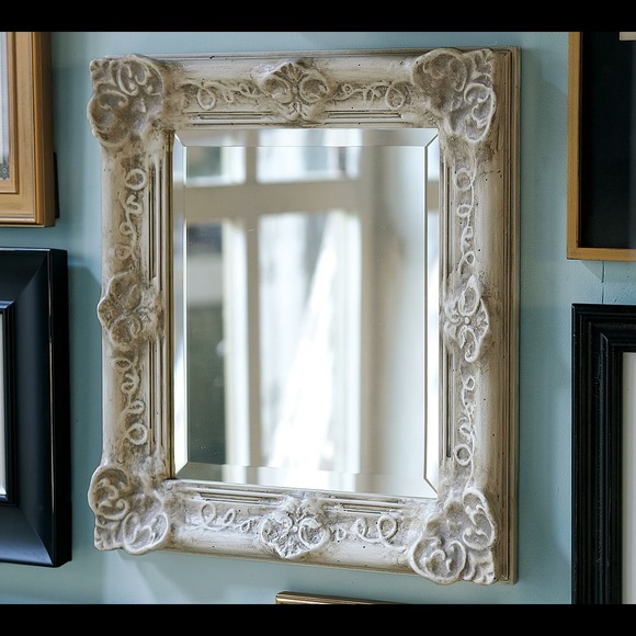 Pottery Barn Lily Mirror/Frame Display Art Decoration - Picture 2 of 8