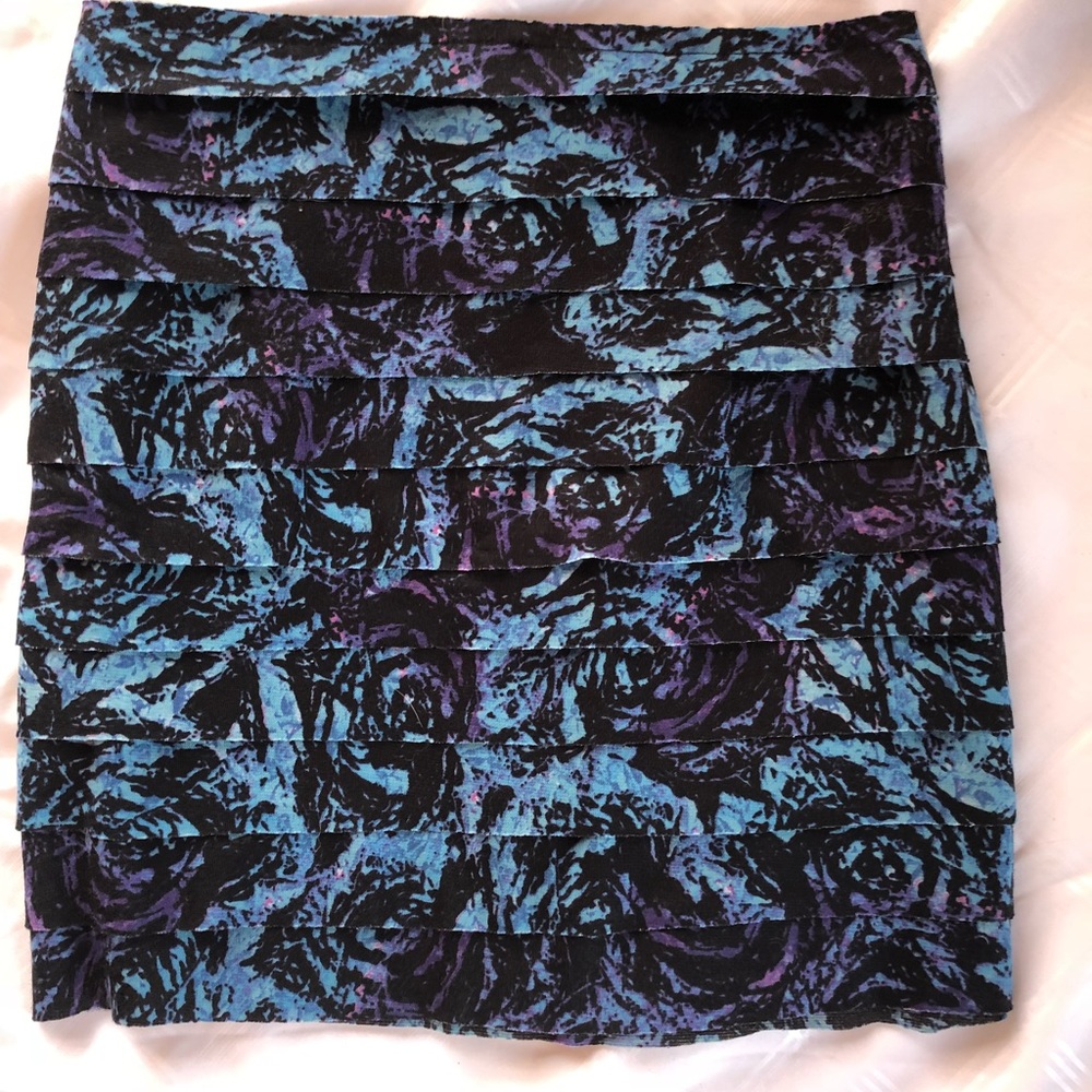 Nollie Blue Pencil Skirt