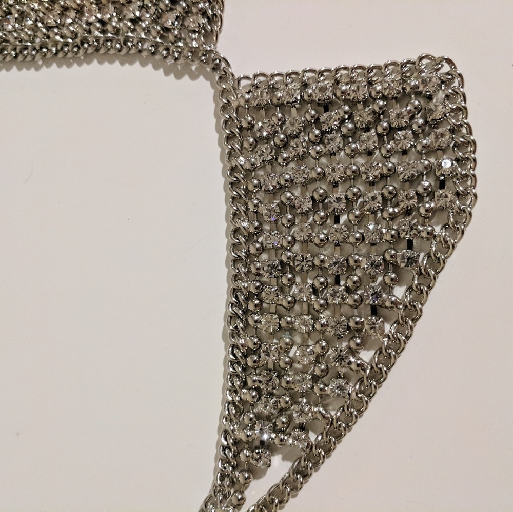 NWT Faux collar stud necklace
