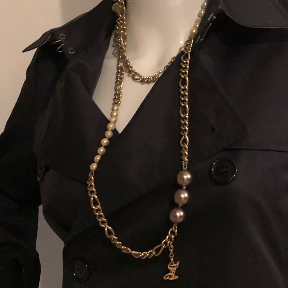 D&G Dolce & Gabana long chain necklace