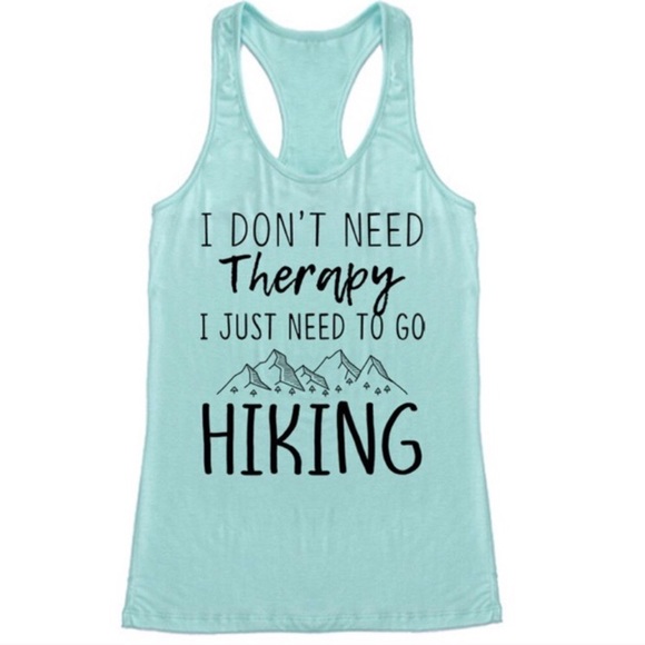 Mint Hiking Tank Top - Picture 2 of 3