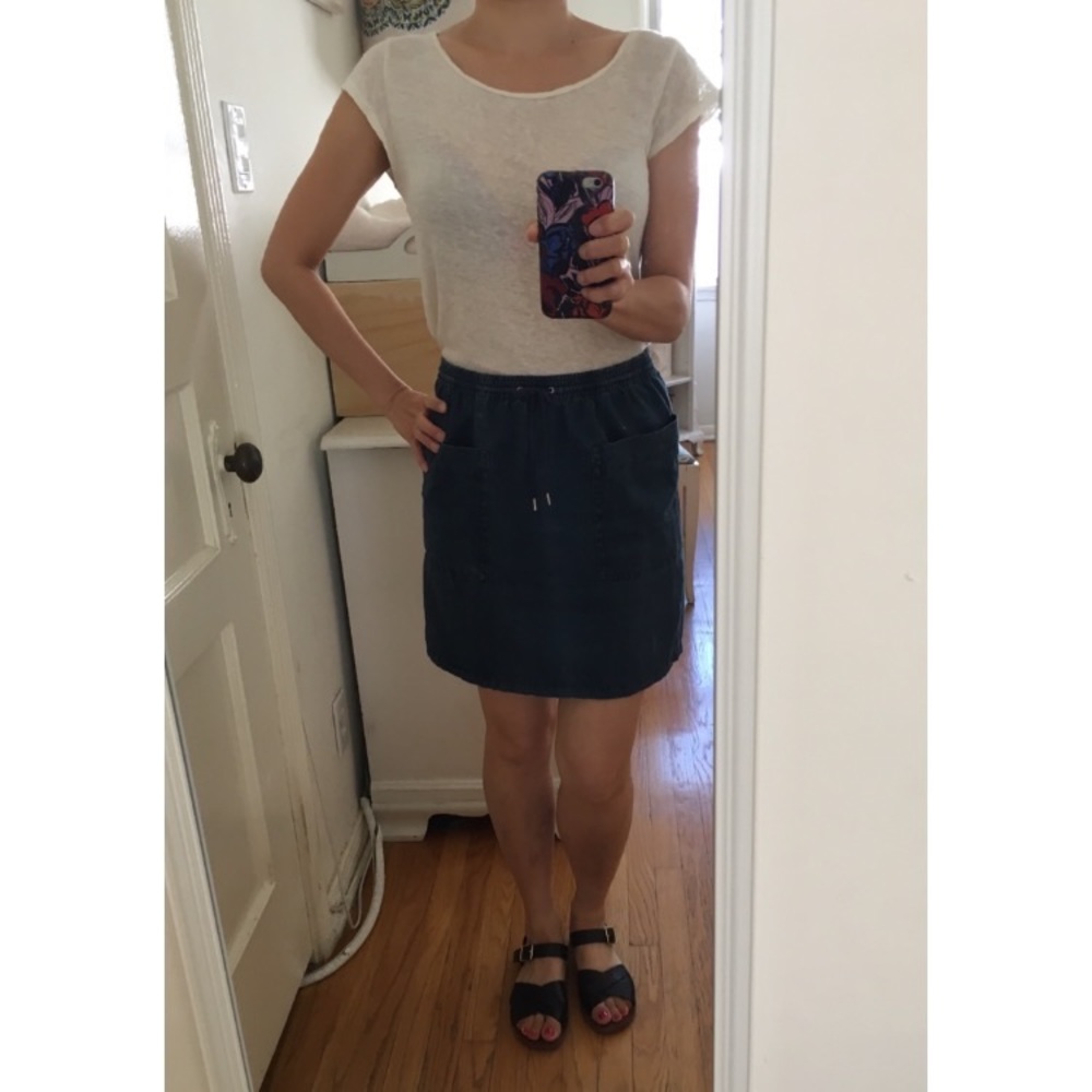 APC Drawstring Pocket Skirt - Picture 6 of 6