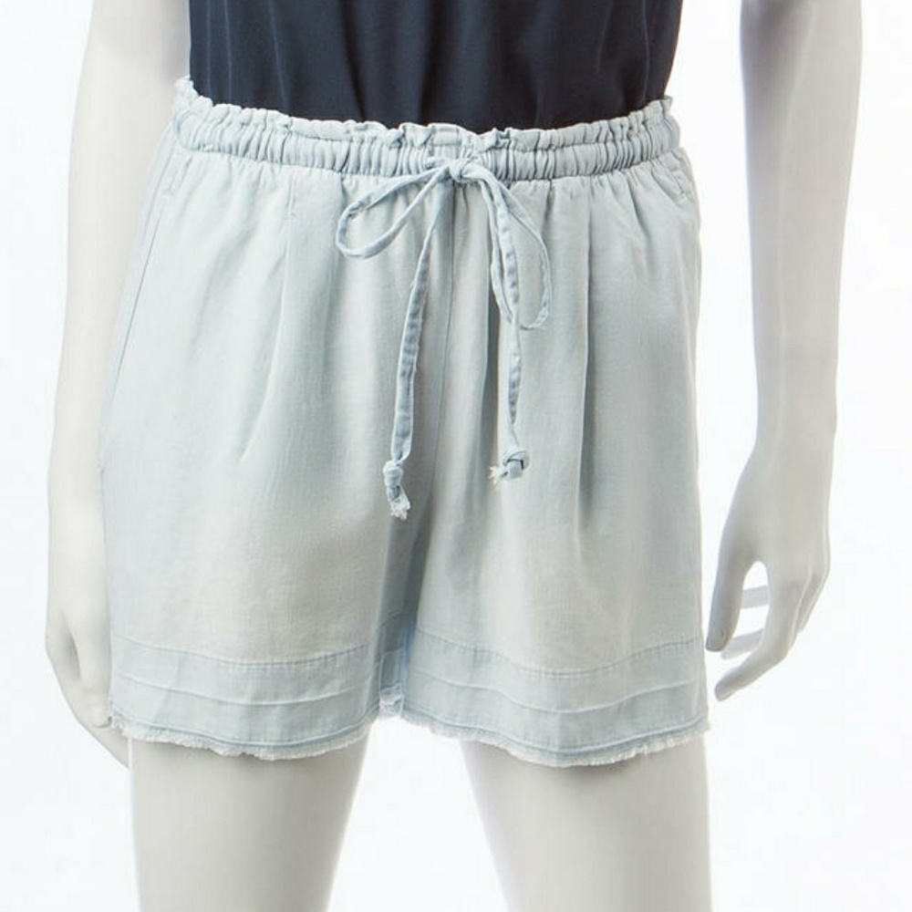 C and J Collection Chambray Shorts