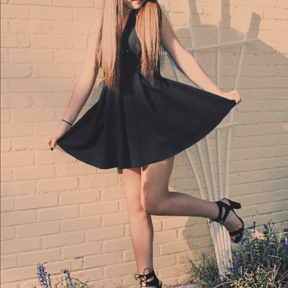 Black formal/homecoming dress