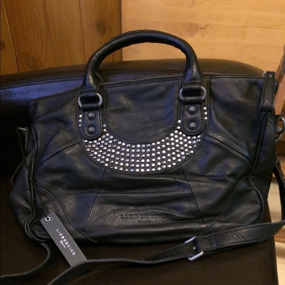 Leather bag. New. Liebeskind, Berlin.
