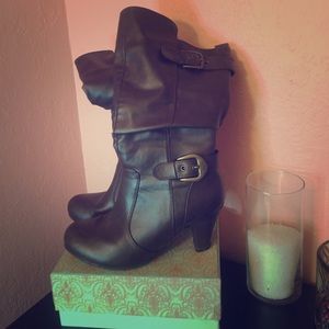 Brown Leather boots Brown Leather boots