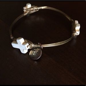 Bourbon and bowetie bangle