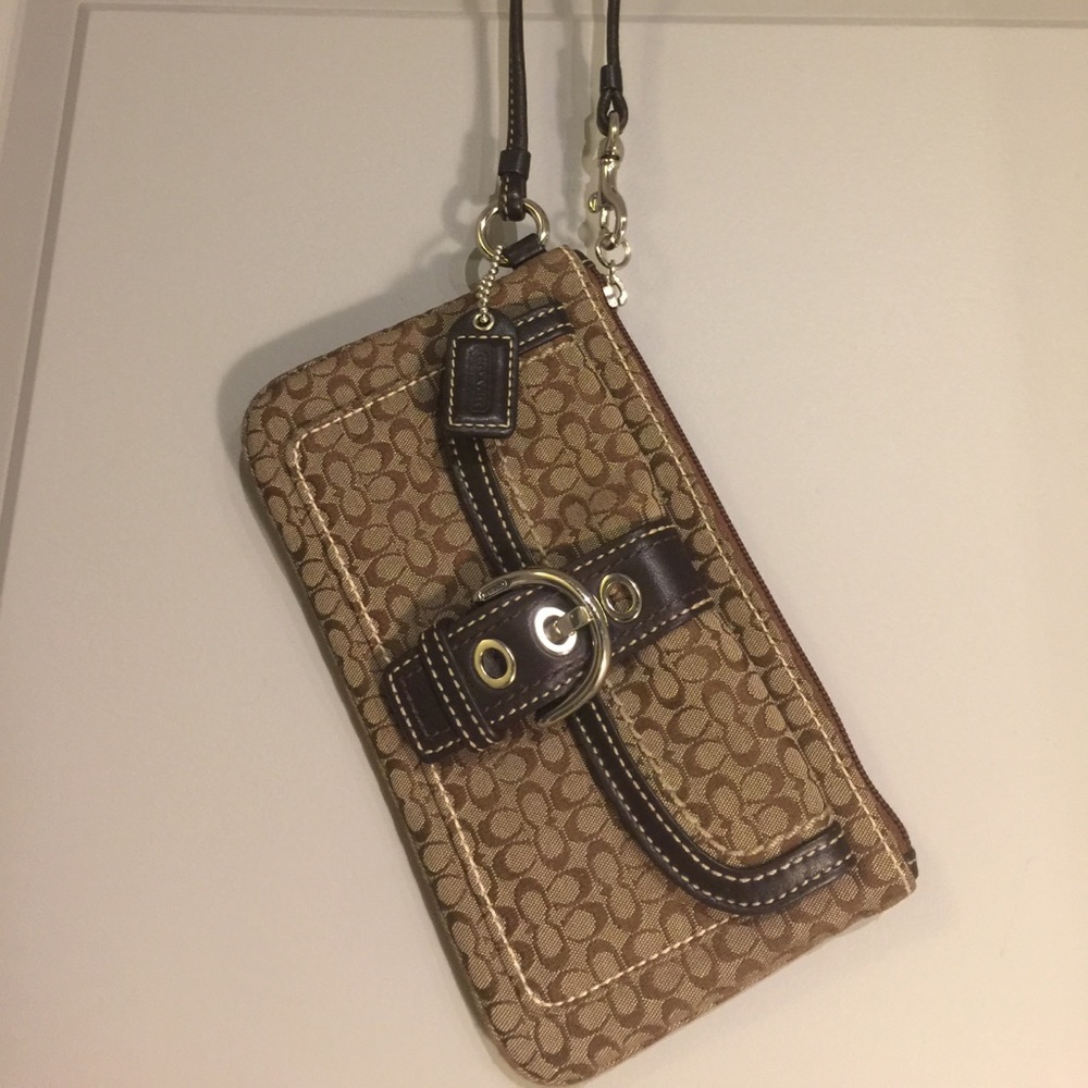Coach wristlet